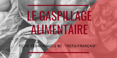 Actu-français : le gaspillage alimentaire